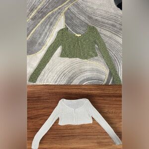 Size Small | Lightweight Open-Knit | Trendy Layering Pieces